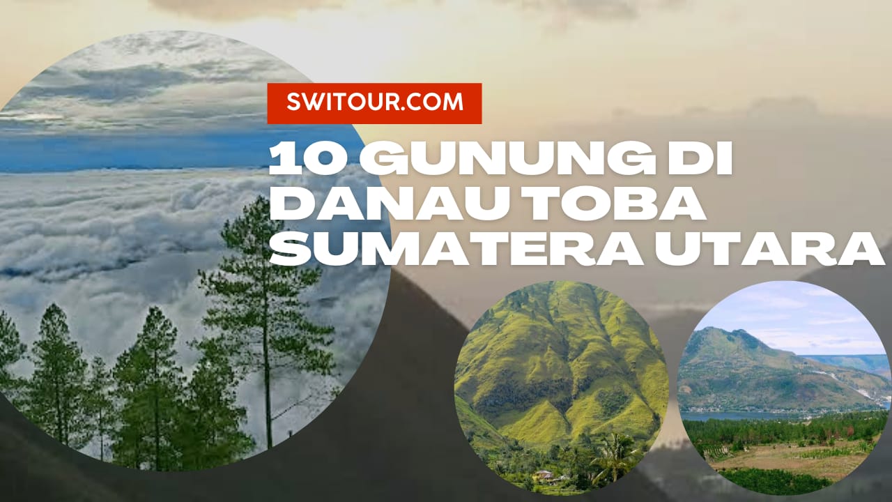 gunung di danau toba